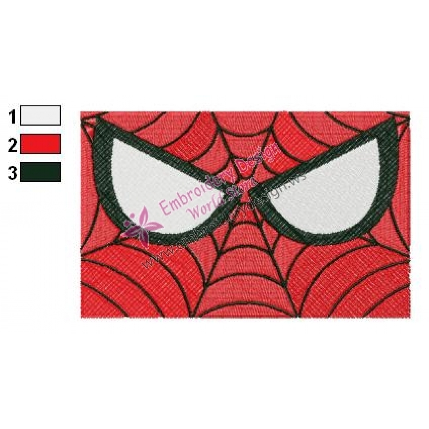 Spiderman Embroidery Design 25